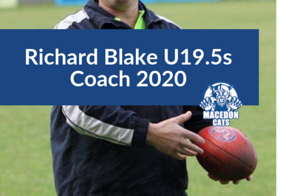 Football – Richard Blake Joins as U19.5s Coach