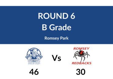 Round 6: Macedon Vs Romsey- B Grade