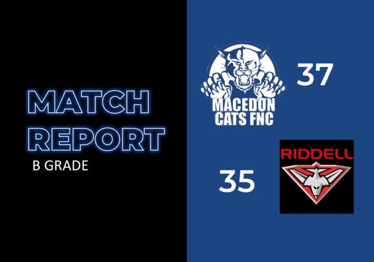 Round 1: Macedon vs Riddells Creek B Grade