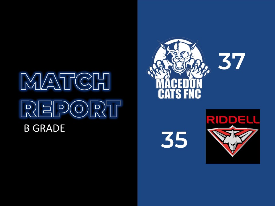 B Grade match report