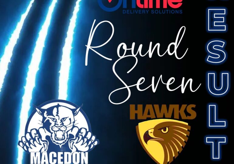 Round 7 Results - Macedon v Woodend